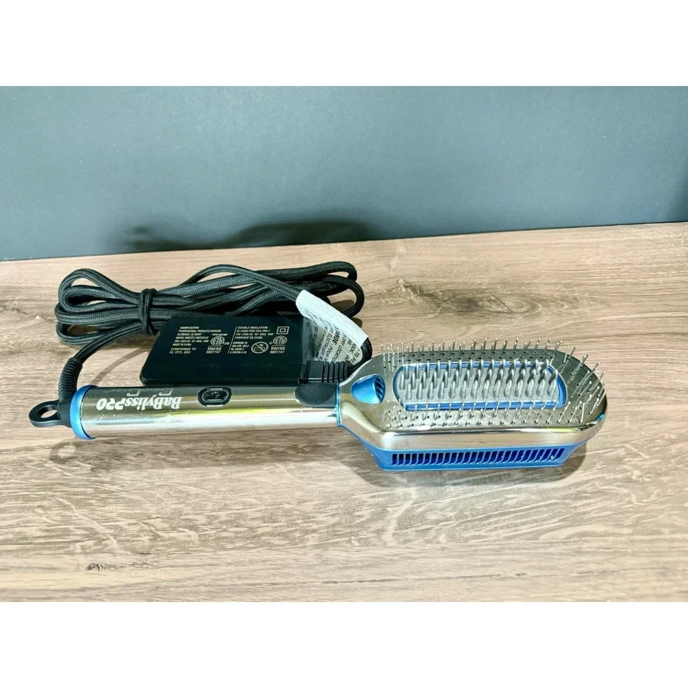 BaByliss PRO CryoCare The Cold Brush Cryotherapy Hair Smoother Clean/Tested